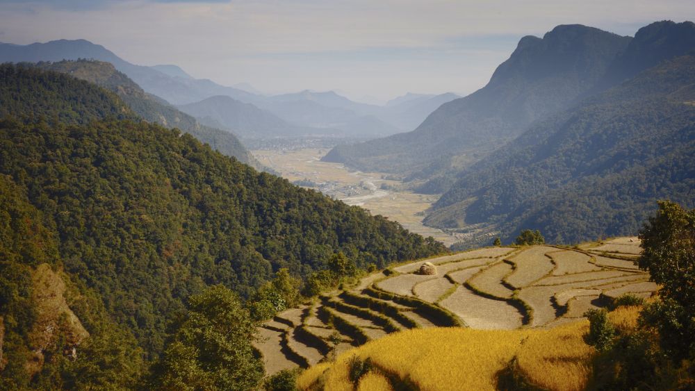 North East India landscape